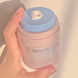 Barattolo per pompa Airless cosmetico in plastica vuota di lusso per <span class=keywords><strong>crema</strong></span> da 30 ml di dimensioni Travel Skincare contenitore Airless pompa vasetto per <span class=keywords><strong>crema</strong></span> viso - Product Image 1