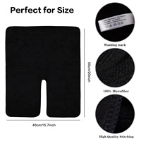 Serviette de massage pour spa, serviette de bain, serviette de beauté pour salon, traitement cosmétique, serviettes en microfibre en forme de U pour le démaquillage, prix d'usine