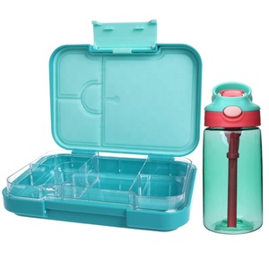Wholesale Aohea <strong>Kids</strong> Lunch <strong>Box</strong> Bento <strong>Box</strong> with Water Bottle Children Plastic Lunchbox Kit <strong>Kids</strong> Bento Lunch <strong>Box</strong> - Product Image 2