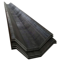 Palplanches en acier de type U 400x100-600x210mm à bonne interverrouillage pour la construction de ponts, de quais et de ports côtiers – Matériaux d'ingénierie