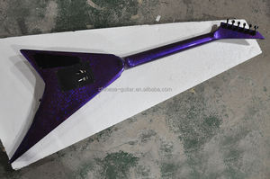 โรงงานผลิตกีตาร์ไฟฟ้า Flyoung Shiny Particles คุณภาพสูง กีตาร์รูปทรง <span class=keywords><strong>Flying</strong></span> <span class=keywords><strong>V</strong></span> - Product Image 5