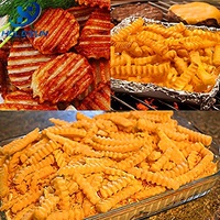 Multifunctionele roestvrijstalen handmatige antiaanbak crinkle aardappelchips snijder golvende mes voor thuiskeuken fruit & groente gereedschap