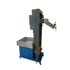 Máquina cargadora alimentadora de transportador de tornillo inclinado en polvo de gránulos de plástico de acero inoxidable completamente automática - Product Image 5