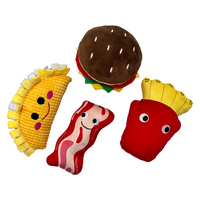 Jouet en peluche, chien mignon, personnalisé, nouveau, simulation de fruits et glaces, doux