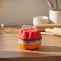 Moule à gâteau en silicone durable et facile à utiliser, idéal pour le fondant, le fromage et les articles commerciaux – Outil utile pour la décoration culinaire