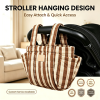 Sac de rangement pour poussette, organisateur d'accessoires pour bébé léger et personnalisé en usine