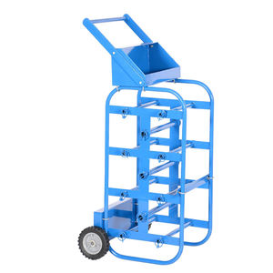 عربة بكرة سلك فاخرة JH-Mech في وضع رأسي وأفقي سعة كبيرة عربة بكرة أسلاك فولاذية محمولة موفرة للمساحة - Product Image 4