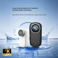 Cámara de Acción Portátil M11 con Clip Magnético para Pantalla, Control con el Pulgar, HD 4K, Pantalla de 1.47'', Cámara para Mascotas para Exteriores, Grabadora Compacta