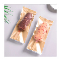 Fabricant de sacs en plastique à fermeture éclair de qualité alimentaire personnalisés avec boucle latérale transparente pour l'emballage de crème glacée à la glace
