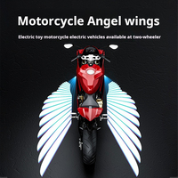 Feux LED pour moto LS, ailes d'ange, lot, style cool, projecteur blanc, conduite nocturne, vente en gros, feux décoratifs pour moto