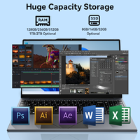 Laptop Notebook OEM all'Ingrosso da 15,6 Pollici Ultra Sottile con Win 10/11.0, Processore Intel N100, Tastiera Inglese, Disponibile per la Scuola