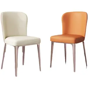 2024 sedia da pranzo di lusso leggera italiana moderna e minimalista in stile nordico sedia con schienale