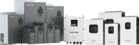 Variateur de fréquence Sunphase, entrée CC, triphasé 380V, 0,75KW, 50/60Hz, VFD, compresseur, contrôle vectoriel sans capteur, certifié ISO CE IEC