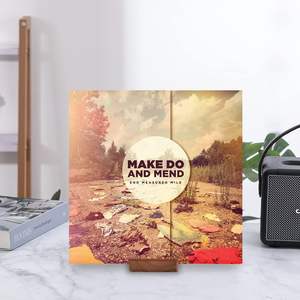 <span class=keywords><strong>Porte</strong></span>-disques en bois moderne et écologique, taille personnalisée, à un seul niveau, avec étagère d'exposition pour disques vinyles, pour le rangement à domicile et les couvertures d'albums - Product Image 5