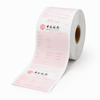 Kertas Thermal Gulung Lapis Tunggal Langsung dari Pabrik untuk Mesin POS Printer Kasir Bebas BPA 57*50mm Model 80*80
