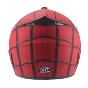 Cool <span class=keywords><strong>Spiderman</strong></span> Style Racing Casque intégral certifié DOT Taille XL pour Dirt Bike & Motocross avec lunettes en matériau ABS - Product Image 4
