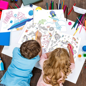 Heiße neue Kinder Puzzle Malbuch Stift Malerei Set für Baby Early Education Kinder Aufklärung Zeichnung Spielzeug Custom - Product Image 3