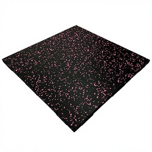 Dalles de sol en caoutchouc EPDM à emboîtement, bonne élasticité, imperméables, pour usage extérieur, aires de jeux, parcs, zones de fitness, activités pour enfants - Product Image 1
