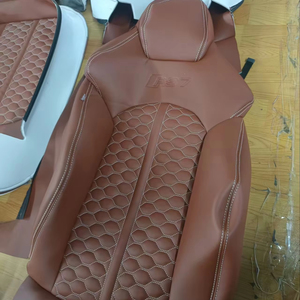 Fundas de Asiento de Diseño RS6 y Tapicería de Cuero de Repuesto para Todos los Modelos <span class=keywords><strong>Audi</strong></span> A3 A4 A5 A6 A7 A8 S3 S4 S5 S6 S7 S8 - Product Image 1