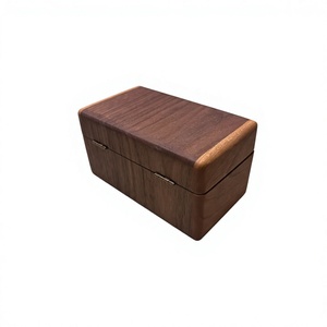 Boîte à bijoux en bois écologique faite à la main pour femmes, organisateur de bijoux personnalisé avec compartiments, design moderne, logo, finition haut de gamme - Product Image 4