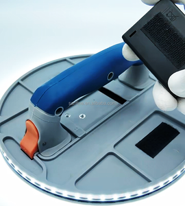 Lijadora <span class=keywords><strong>de</strong></span> paneles <span class=keywords><strong>de</strong></span> yeso <span class=keywords><strong>de</strong></span> 9 pulgadas, lijadora <span class=keywords><strong>radial</strong></span> con 6 lijas, mango <span class=keywords><strong>de</strong></span> goma y rosca hembra <span class=keywords><strong>para</strong></span> limpieza y pulido <span class=keywords><strong>de</strong></span> paneles <span class=keywords><strong>de</strong></span> yeso y <span class=keywords><strong>madera</strong></span> - Product Image 5