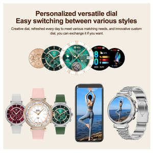 Reloj Inteligente de Lujo Modelo TK28 para Mujer, Resistente al Agua IP67, Correa de Aleación, Monitor de Actividad Física IOS, Pulsómetro Deportivo, Reloj Inteligente con Pulsera - Product Image 4