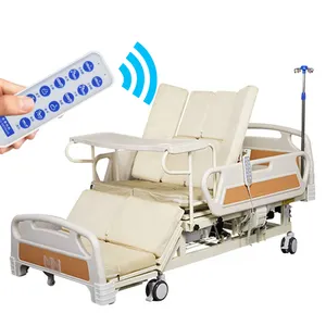 Medizinische Geräte Automatischer Hebe mechanismus SIX-Funktion Elektrisches Intensiv-Krankenhaus bett mit Wiege system