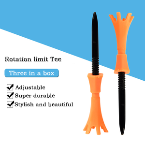 T-shirts <span class=keywords><strong>de</strong></span> golf en plastique à vis réglables colorés personnalisés en gros - Product Image 2