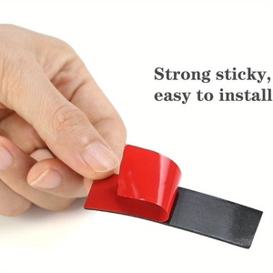 Nastro Biadesivo in Schiuma PE Rosso Forte Adesione per Montaggio Insegne Esterne, Automobili e Fissaggio Targhette - Product Image 4