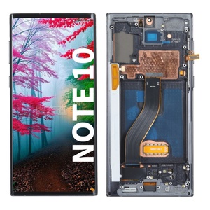 Écran tactile OLED pour Samsung Galaxy Note 10, écrans LCD pour téléphone portable Samsung Note 10, remplacement d'écran LCD avec cadre - Product Image 1