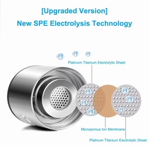 Botella de Agua Alcalina, Botella de Vidrio para Agua Hidrogenada, Botella de Hidrógeno Recargable, Botella de Agua Hidrogenada de Vidrio Portátil - Product Image 4