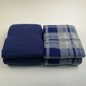 Couverture polaire jetable polaire résistant au feu en sergé de polyester recyclé personnalisé pour avion de voyage - Product Image 5