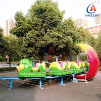 Vente d'usine : Mini-chaîne de montagnes russes Wacky Worm pour parc d'attractions, train sur rail en forme de chenille, en fibre de verre et acier, pour intérieur et extérieur, usage domestique