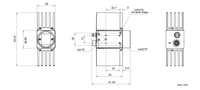 Caméra de vision industrielle HIKROBOT MV-CI050-Y1S-NN SWIR 5MP InGaAs infrarouge à ondes courtes CoaXPress CXP-12 à obturateur global