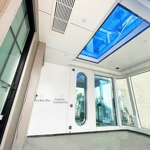 Bâtiment modulaire préfabriqué haut de gamme avec aménagement paysager intégré, capsule spatiale mobile, B&B, usine - Product Image 1