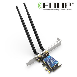 PCIe WiFi tarjeta BT5.1 AX 3000 Mbps AX200 de banda Dual <span class=keywords><strong>5</strong></span>.GHz/ 2,4 GHz <span class=keywords><strong>PCI</strong></span>-e inalámbrico WiFi Tarjeta de adaptador de red - Product Image 2