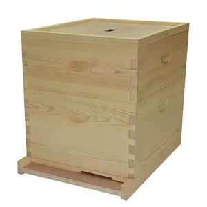 Benefitbee Nuova Zelanda pino Cina abete apicoltura doppio livelli di legno beehive Langstroth bee hive