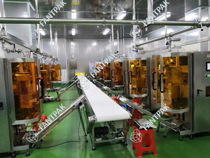 Máquina de envasado de llenado de mantequilla de cacahuetes/Miel/gel de hielo multifuncional - Product Image 6