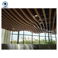 Optima, diseño de oficina moderno, azulejos de techo falso de aluminio, deflector cuadrado de techo Pop, techo falso de oficina estirable