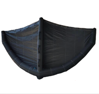 2020 nouveau Design usine personnalisé gonfler noir feuille Surf cerf-volant aile pour feuille surf 3M2