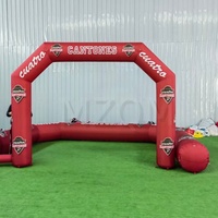 Arche gonflable publicitaire OEM en gros, ballons gonflables publicitaires, arche de course gonflable pour événements