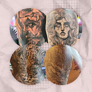 Juego de Tinta para Tatuajes Titan Negro Grisáceo Premium de 0.5oz, K Beauty para Sombreado Profesional, OEM ODM a Granel - Product Image 2