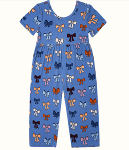 Conjuntos de Roupas de Verão Respiráveis Unissex para Bebês, Pijamas Personalizados de Bambu e Spandex com Estampa Floral, Roupas Quentes para Meninas Ester - Product Image 4