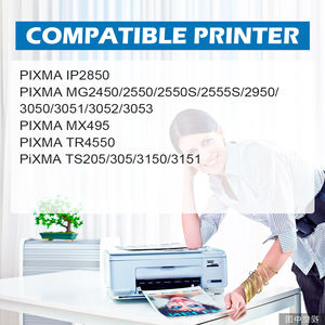 Cartouche d'Encre Couleur Reconditionnée ShinColor Canon PG-545XL <span class=keywords><strong>PG545</strong></span> CL-546XL CL-546 Compatible avec les Imprimantes Canon - Product Image 5