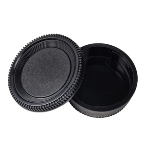 Tapa de cuerpo delantero y tapa de lente trasera para <span class=keywords><strong>Nikon</strong></span> D7500 D7200 D7100 D7000 <span class=keywords><strong>D5600</strong></span> D5300 D5200 D5100 D3500 D3400 D3300 D3200 D3100 - Product Image 1