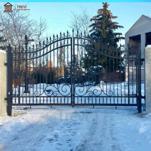 <span class=keywords><strong>ราคา</strong></span>ที่ดีที่ทันสมัยเหล็กดัดแฟนซีประตูประตูย่างการออกแบบสำหรับบ้าน - Product Image 2