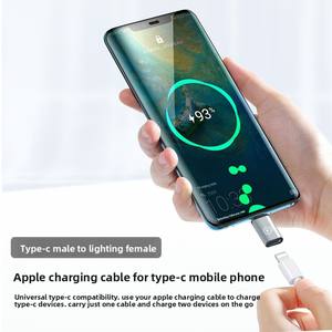 Adaptateur USB 3.0 vers Type C, convertisseur de transfert de données haute vitesse <span class=keywords><strong>pour</strong></span> MacBook, disques durs externes - Product Image 2