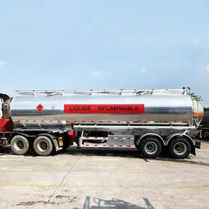 BERKLEY Trailer Truk Pengangkut Bahan Bakar Transportasi Minyak Mentah Kualitas Tinggi Dimensi Tangki Bahan Bakar Truk Trailer