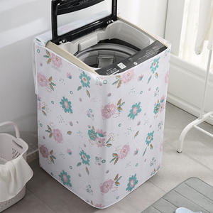 Cache-poussière PEVA entièrement automatique à usage domestique moderne à chargement frontal/supérieur Nouveau couvercle en plastique anti-poussière pour machine à laver - Product Image 4