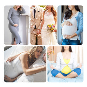 Vrouwen Over De Bump Zwangerschapsbroek Ondergoed Mama Naadloze Hoge Taille Zwangerschap Zwangerschaps Slipje - Product Image 4